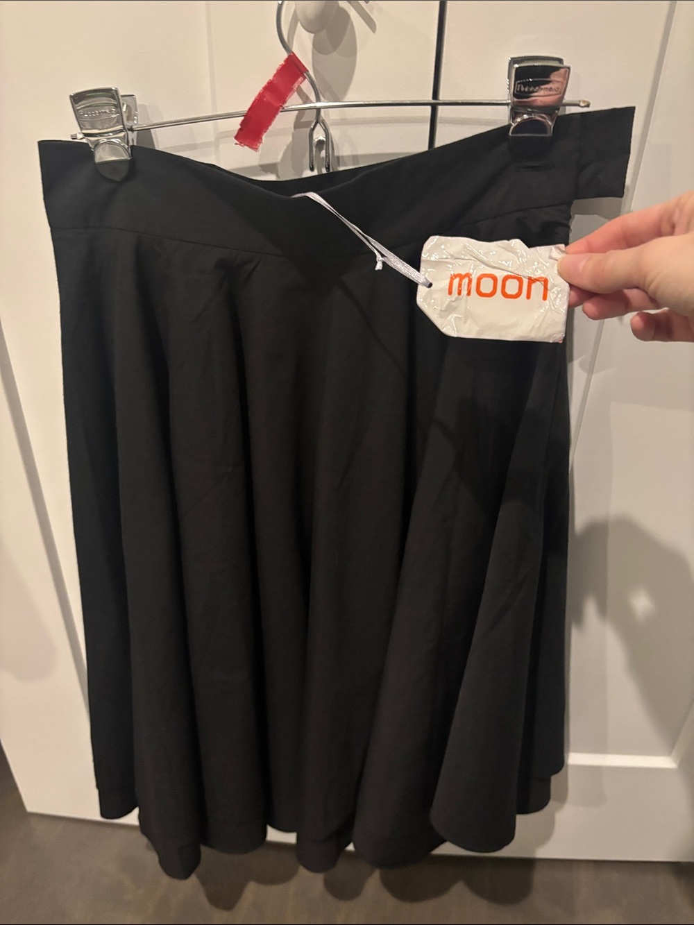 Moon Collection Black Circle Skirt